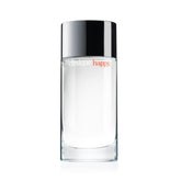 Clinique Happy perfume for women clear glass bottle with silver cap and minimalist design